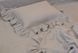 Лляна постільна білизна Beik-Morandi French Vintage з оборками на наволочках і підодіяльнику - євро - фото