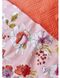 Набор постельного белья с покрывалом Karaca Home Elia pembe 2020-1 розовый - евро: хлопок, ранфорс - фото
