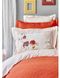 Набор постельного белья с покрывалом Karaca Home Elia pembe 2020-1 розовый - евро: хлопок, ранфорс - фото