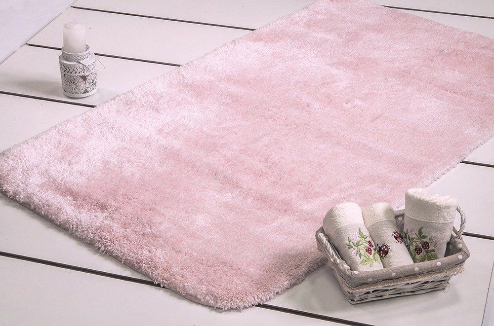 Килимок для ванної Confetti Miami L. Pink (Pudra Pembe) фото
