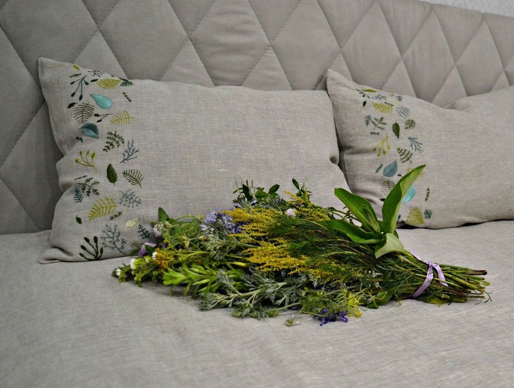 Постельное белье Beik-Morandi Summerland, вышивка ручной работы фото