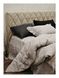 Льняное постельное белье Beik-Morandi French Vintage с оборками на наволочках, Двуспальный Евро - фото