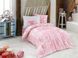 Подростковое постельное белье Hobby Poplin Love розовый 100% хлопок - фото