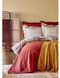 Набор постельного белья с покрывалом и пледом Karaca Home Maryam bordo 2020-1 бордовый - евро: хлопок, ранфорс - фото