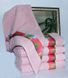Полотенце махровое банное 70 х 140 TAG Весна розовое сердца 450 г/м2 - фото