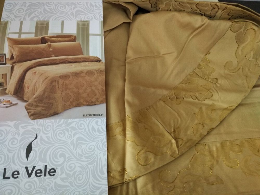 Постільна білизна з вишивкою Le VeleELIZABETH GOLD фото