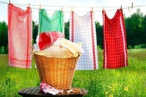 Наши советы которые помогут отстирать кухонные полотенца
