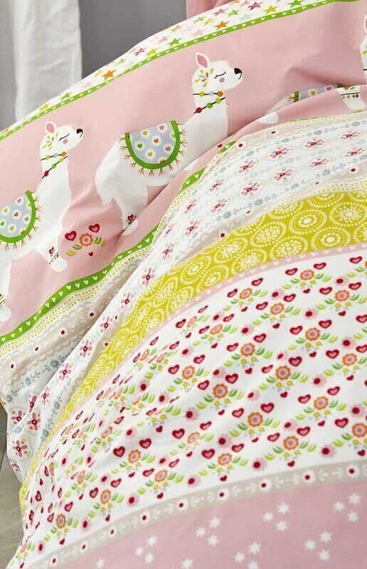 Детское постельное белье Karaca Home Arlina pembe 2019-2 розовый фото