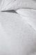 Постільна білизна сатин-жакард євро Victoria Jacquard Sateen RIMMA білий 100% бавовна - фото