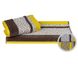 Махровий рушник банний 70 х 140 Hobby NAZENDE желтый - фото