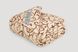 Ковдра IGLEN з наповнювачем із бавовни в бязі демісезонна, Односпальна, 140 х 205 см - фото