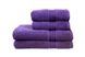 Махровое полотенце банное 70 х 140 Hobby RAINBOW Mor фиолетовый - фото