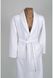 Отельный махровый халат на поясе Lotus Soft Collection Махра V1 белый XL - фото