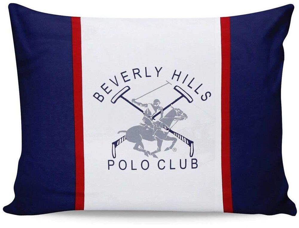 Наволочка Beverly Hills Polo Club BHPC 001 Dark Blue фото