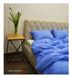 Льняное постельное белье Beik-Morandi Blue Loft, Полуторный - фото