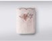 Махровое полотенце банное 70 х 140 Irya Laural pudra 450 г/м2 - фото