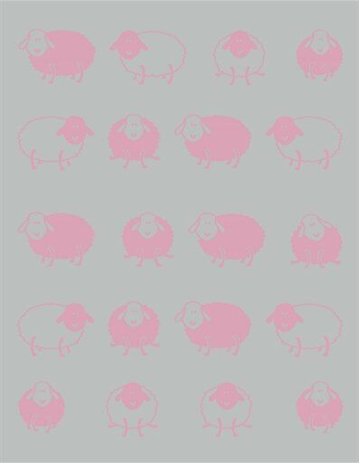 Плед LightHouse Happy Sheep розовый фото