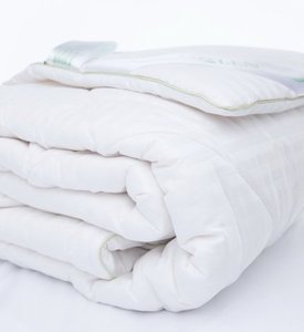 Одеяло детское IGLEN с наполнителем из хлопка в жаккардовом сатине летнее, 110 х 140 см