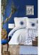 Набор постельного белья с покрывалом и пике Karaca Home Belina mavi 2019-2 голубой - евро: хлопок - фото