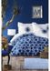 Набор постельного белья с покрывалом и пике Karaca Home Belina mavi 2019-2 голубой - евро: хлопок - фото