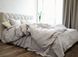 Льняное постельное белье Beik-Morandi Loft Grey, Двуспальный Евро - фото