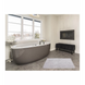 Килимок для ванної Irya Garnet gri, Комплект 2 шт - 35х55, 55х85 см - фото