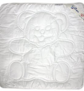 Одеяло Billerbeck детское эвкалиптовое Teddy белое, Детский, 80 х 80 см