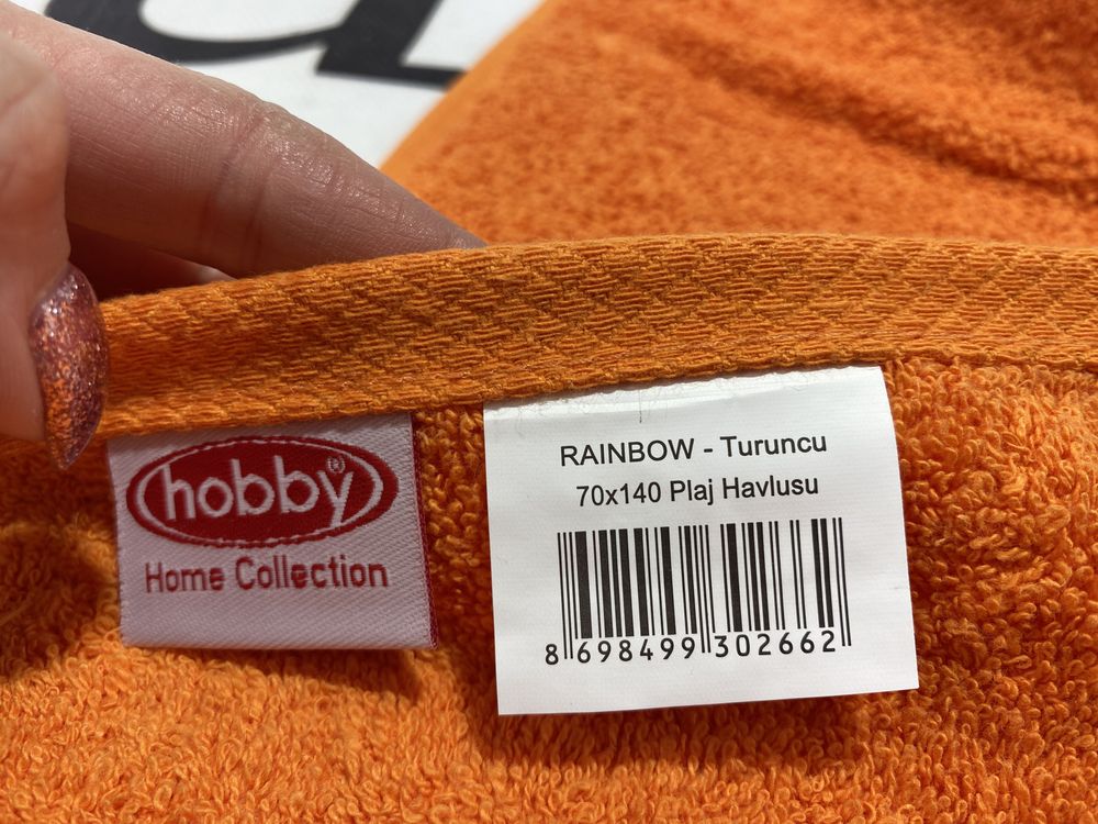 Рушник Hobby RAINBOW Turuncu помаранчевий фото