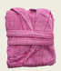 Халат жіночий короткий з капюшоном Gursan, рожевий - фото