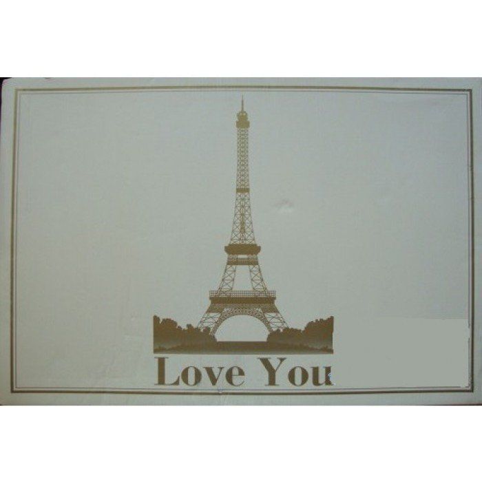 Постельное белье 3D Love You Париж фото