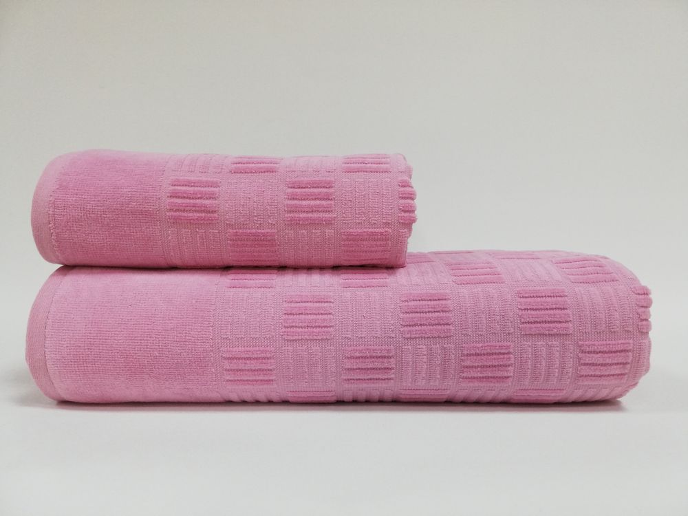 Набор полотенец Class Demore Pink 50x90+90x150 фото
