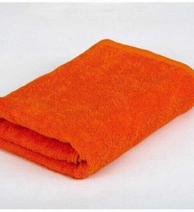 Махровое полотенце отельное салфетка 30 х 50 Lotus Отель Оранжевый 420 г/м2