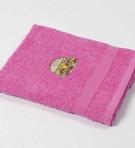 Рушник Lotus Sun Burger рожевий фото