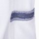 Женский махровый халат на поясе Arya Salvador Белый, Синий M - фото