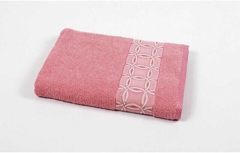 Рушник Binnur Vip Cotton 12 рожевий фото