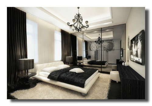 спальня в стилі модерн